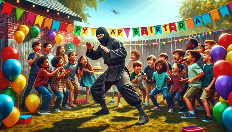 Ninja Birthday Party